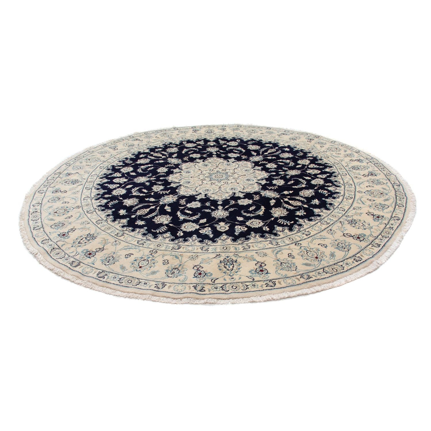 Tappeto Persero - Nain rotondo  - 290 x 290 cm - blu scuro