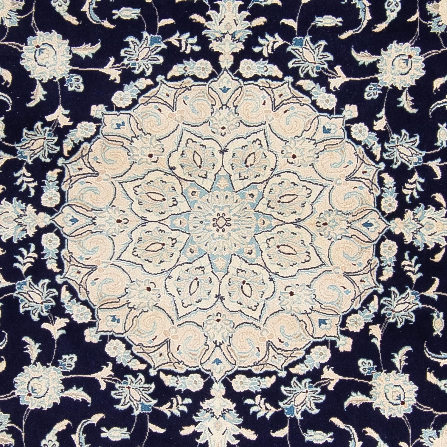 Tappeto Persero - Nain rotondo  - 295 x 295 cm - blu scuro