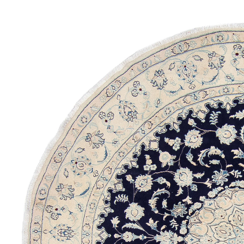 Tappeto Persero - Nain rotondo  - 295 x 295 cm - blu scuro
