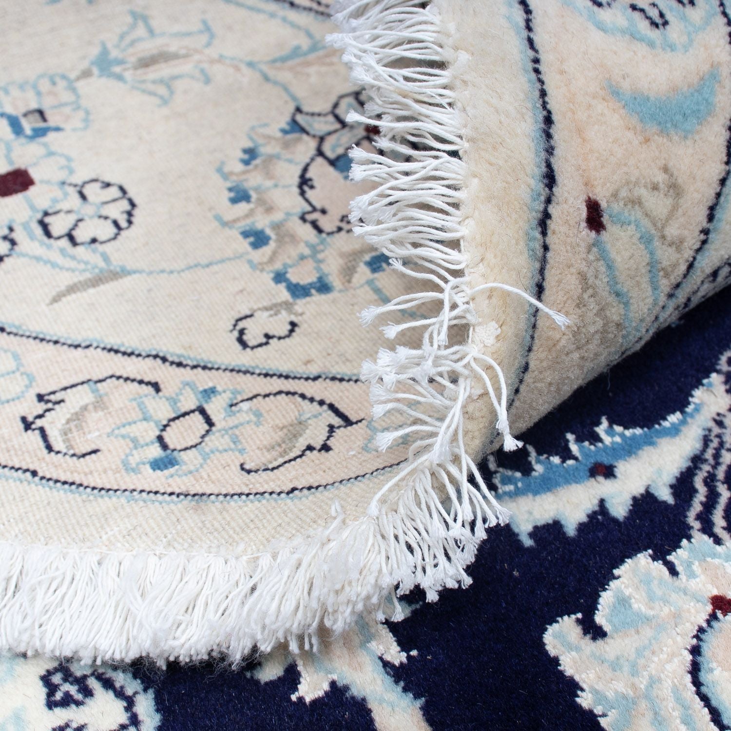 Tappeto Persero - Nain rotondo  - 295 x 295 cm - blu scuro