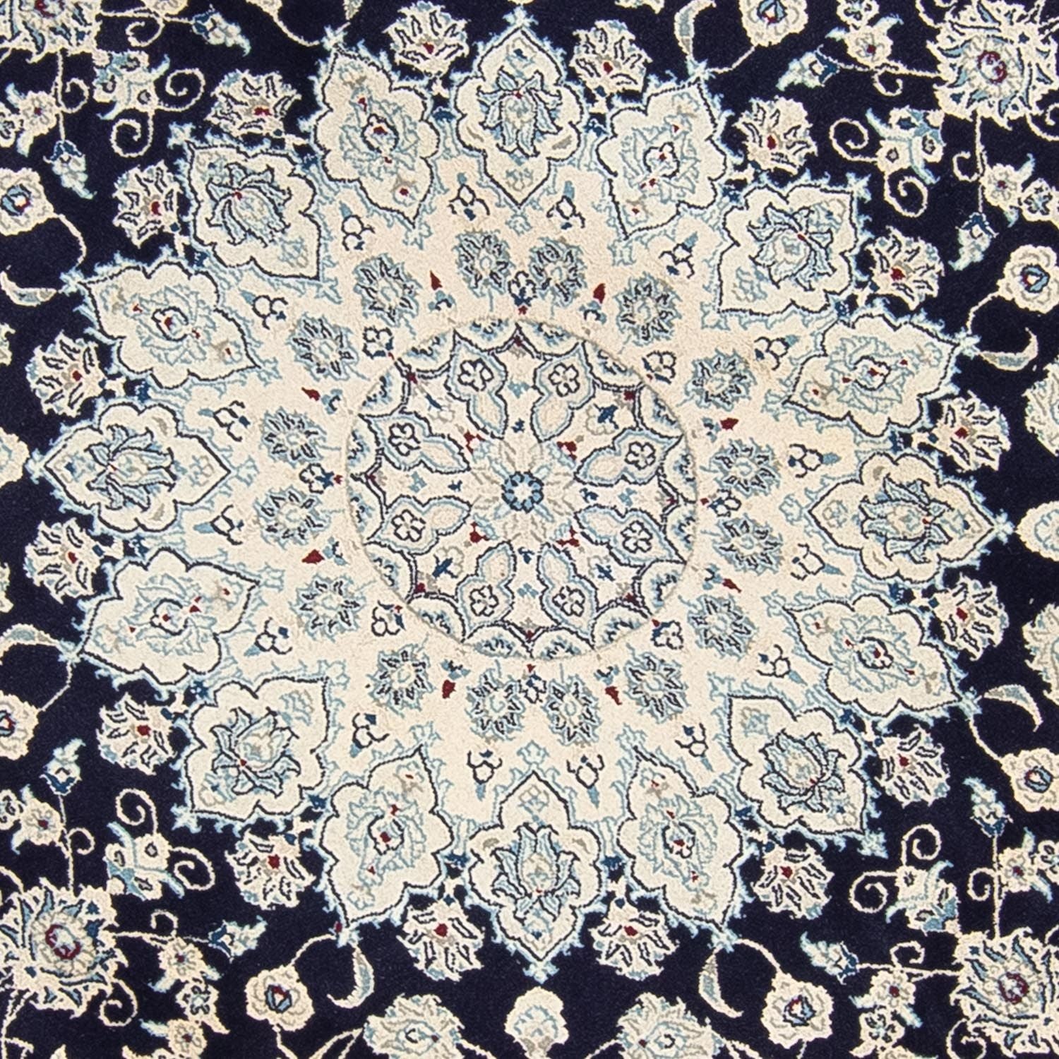 Tappeto Persero - Nain rotondo  - 300 x 300 cm - blu scuro