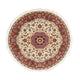 Tabriz - 50 Raj Tappeto 145x145cm - Tappeto persiano