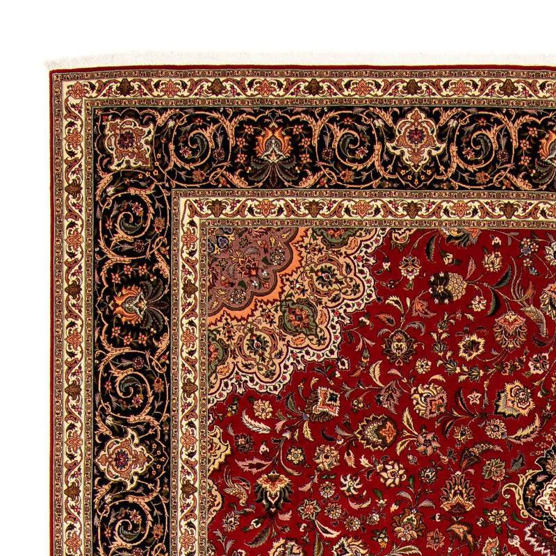 Tappeto Persero - Tabriz - Reale - 396 x 302 cm - rosso scuro
