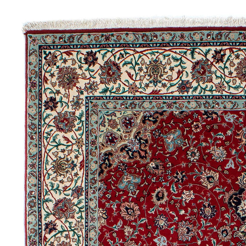 Tappeto Persero - Tabriz - 214 x 150 cm - rosso scuro