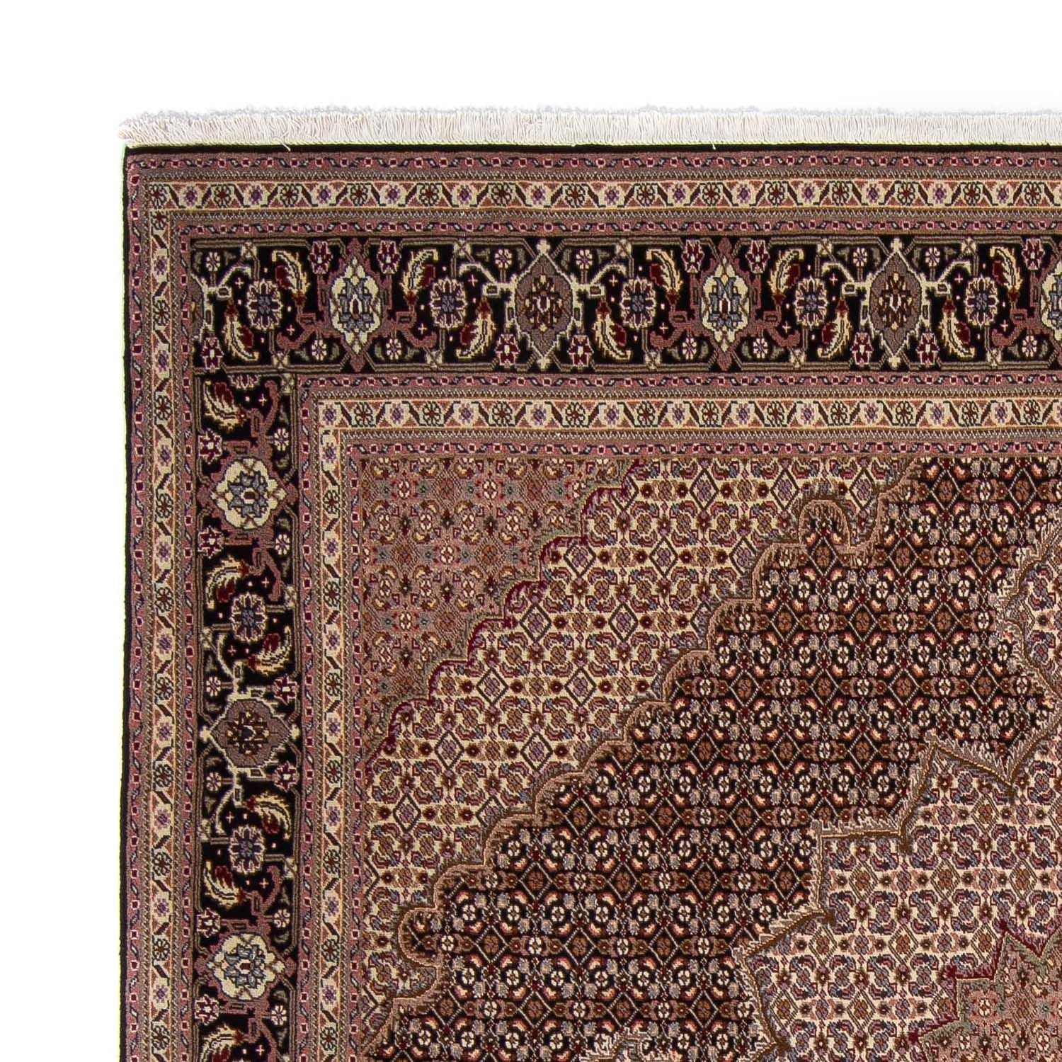 Tappeto Persero - Tabriz - Reale quadrato  - 248 x 245 cm - marrone