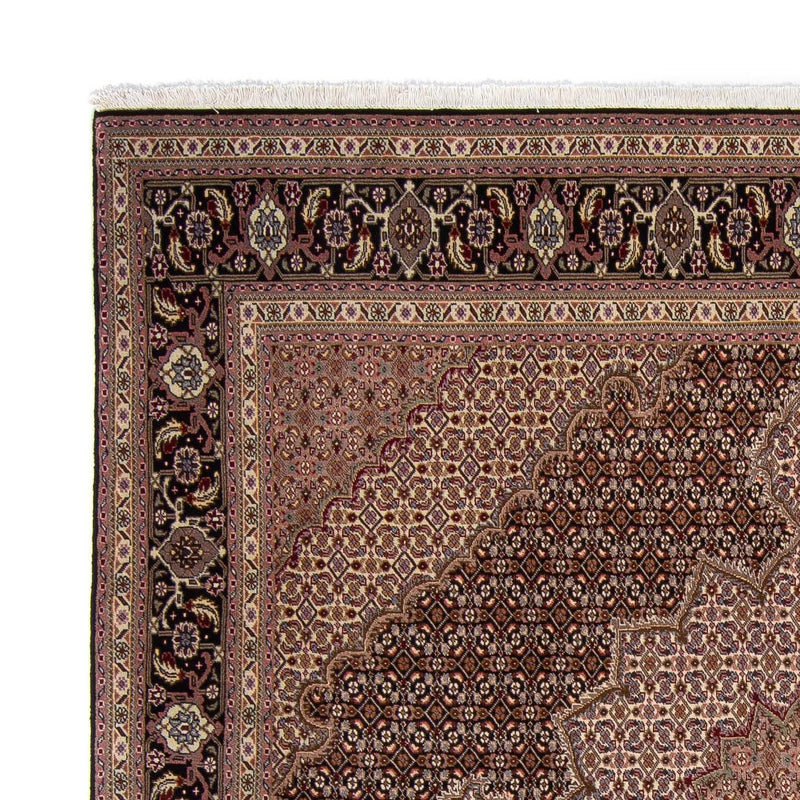 Tappeto Persero - Tabriz - Reale quadrato  - 248 x 245 cm - marrone