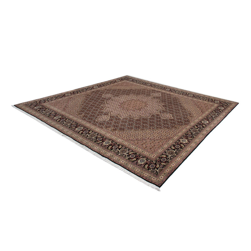 Tappeto Persero - Tabriz - Reale quadrato  - 248 x 245 cm - marrone