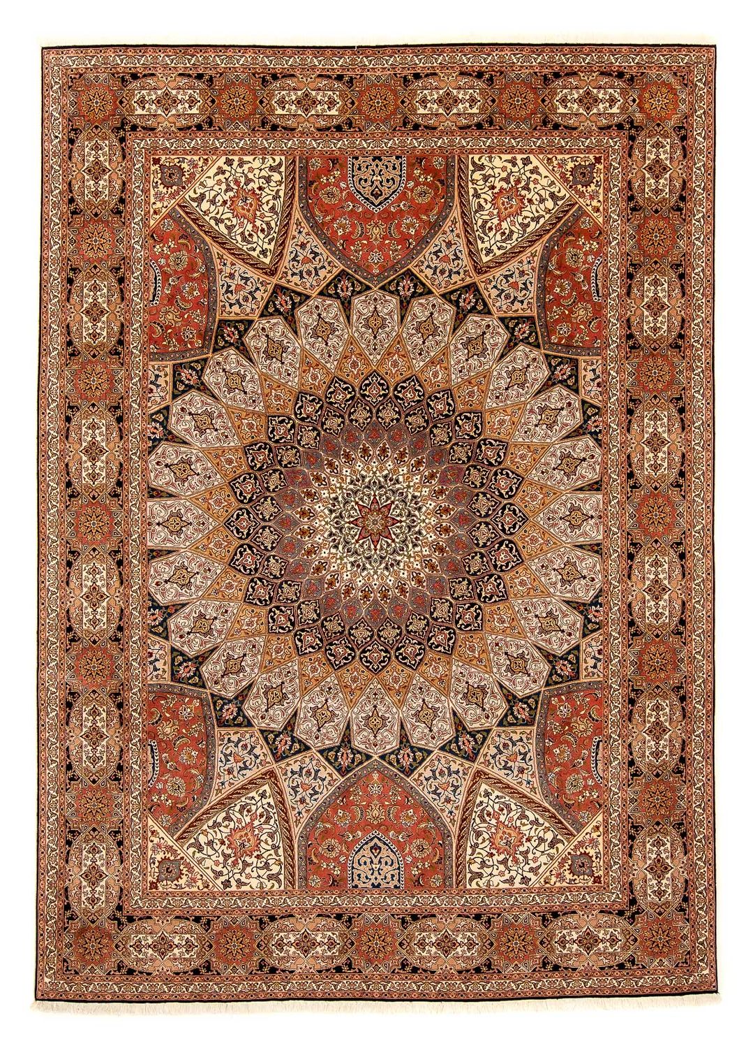 Tappeto Persero - Tabriz - Reale - 351 x 253 cm - multicolore