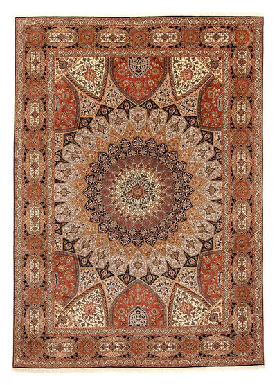 Tabriz - 50 Raj Tappeto 253x351cm - Tappeto persiano