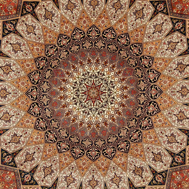 Tappeto Persero - Tabriz - Reale - 351 x 253 cm - multicolore