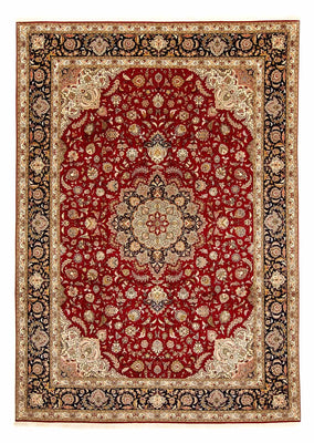 Tappeto Persero - Tabriz - Reale - 353 x 254 cm - rosso scuro