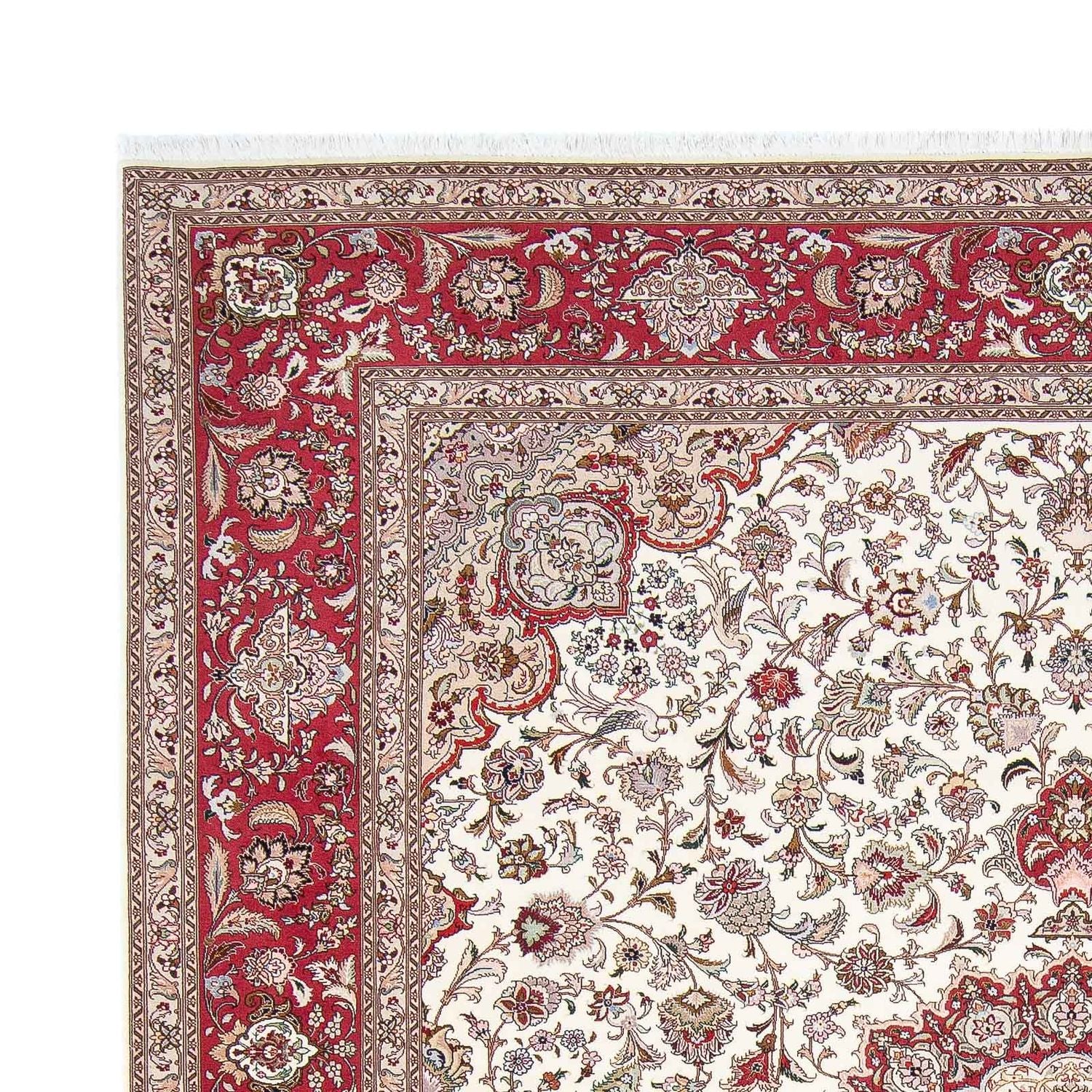 Tappeto Persero - Tabriz - Reale - 299 x 251 cm - beige