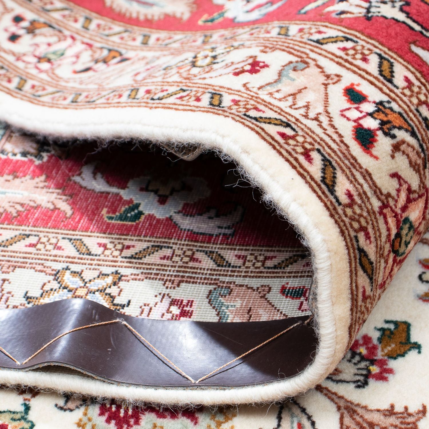 Tappeto Persero - Tabriz - Reale - 299 x 251 cm - beige
