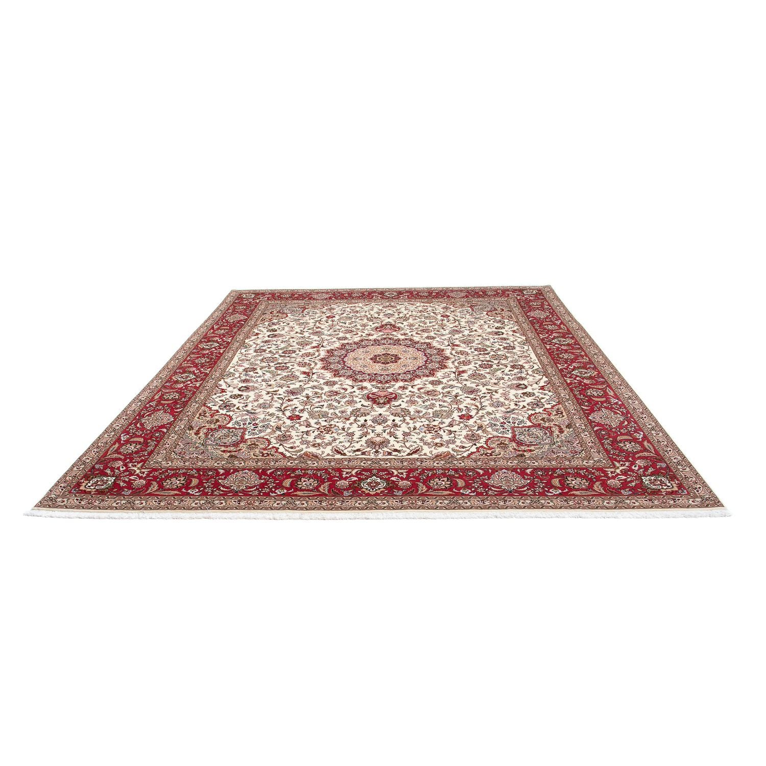 Tappeto Persero - Tabriz - Reale - 299 x 251 cm - beige