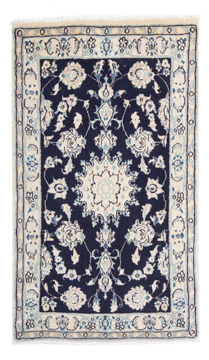 Tappeto Persero - Nain - Reale - 94 x 54 cm - blu scuro