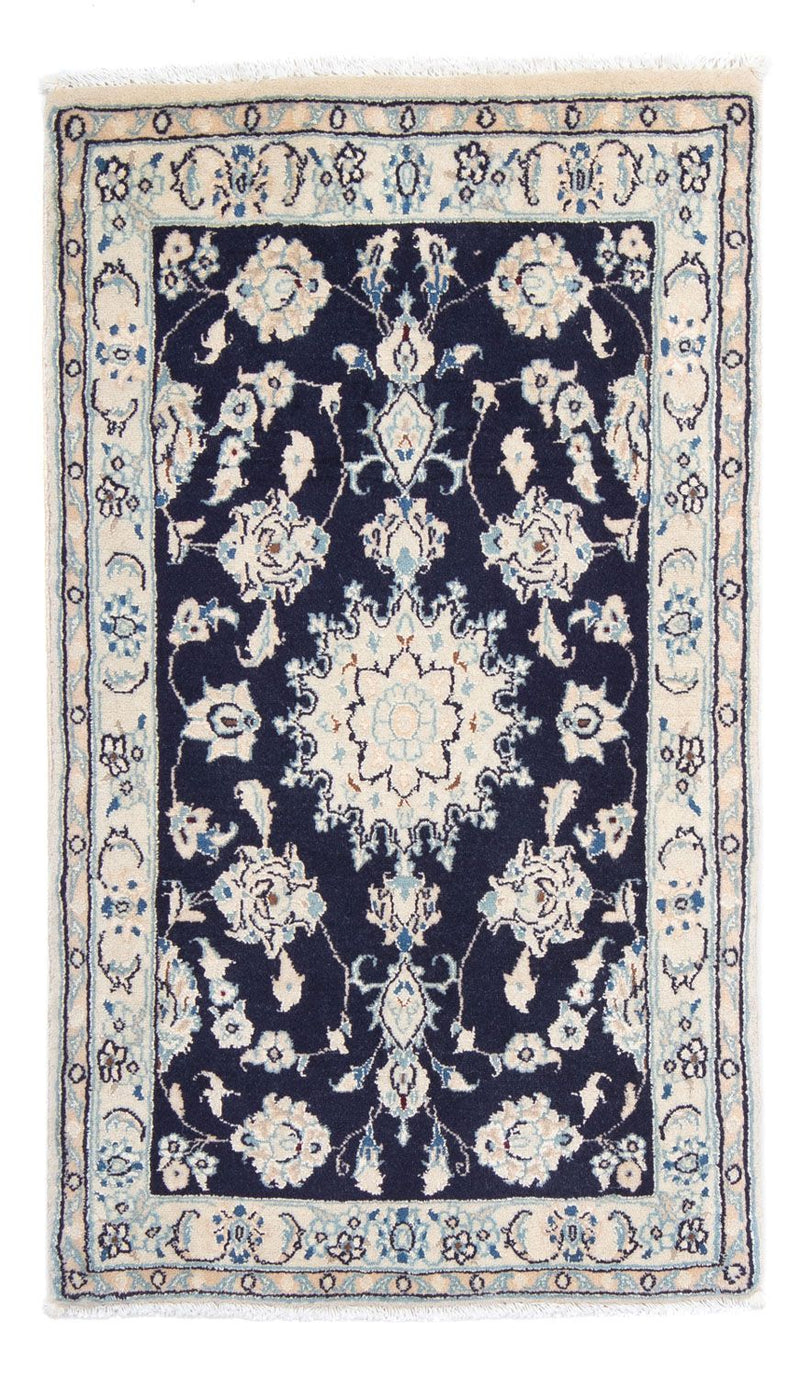 Tappeto Persero - Nain - Reale - 94 x 54 cm - blu scuro