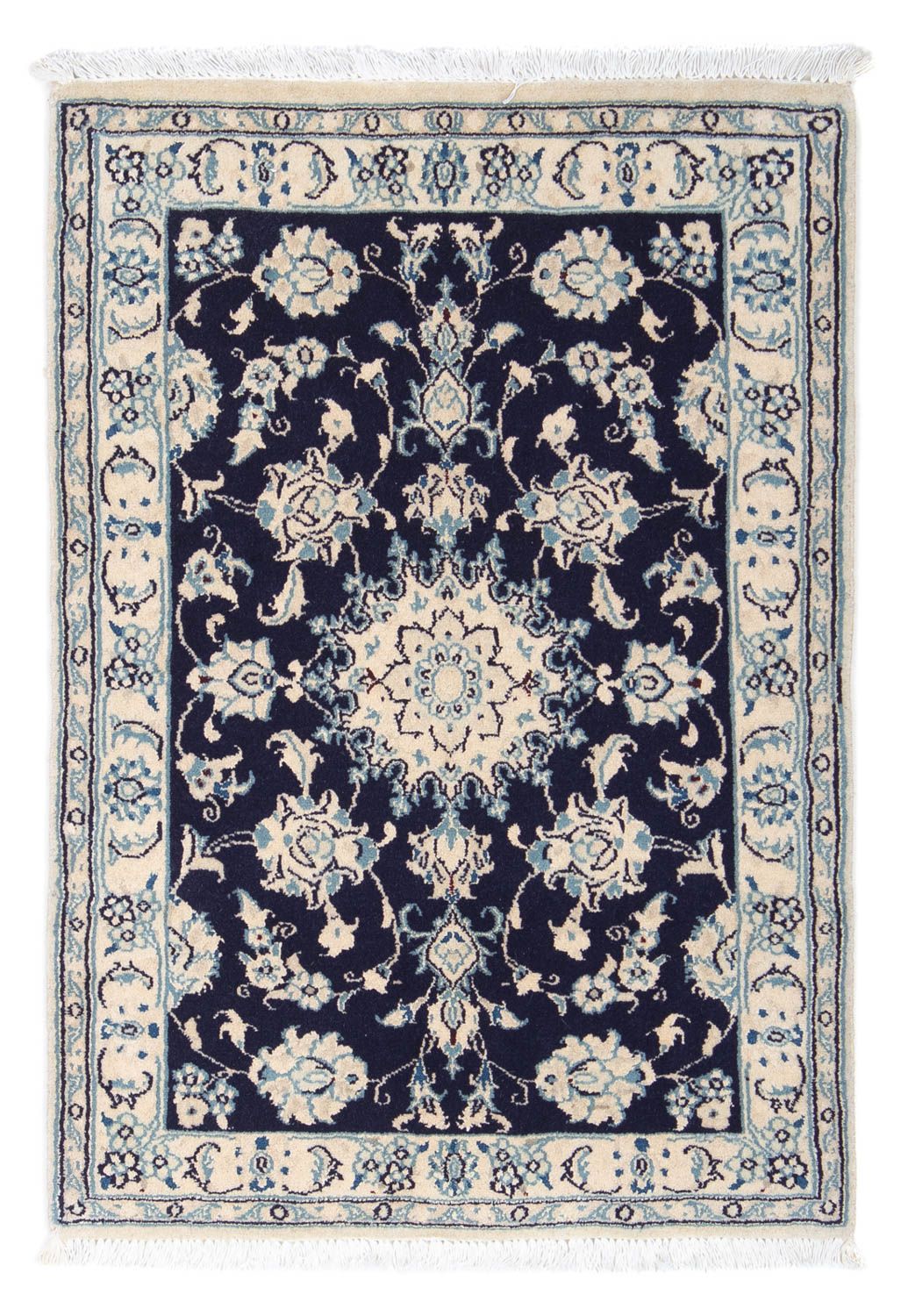Tappeto Persero - Nain - Reale - 84 x 57 cm - blu scuro