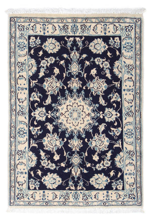 Tappeto Persero - Nain - Reale - 84 x 57 cm - blu scuro
