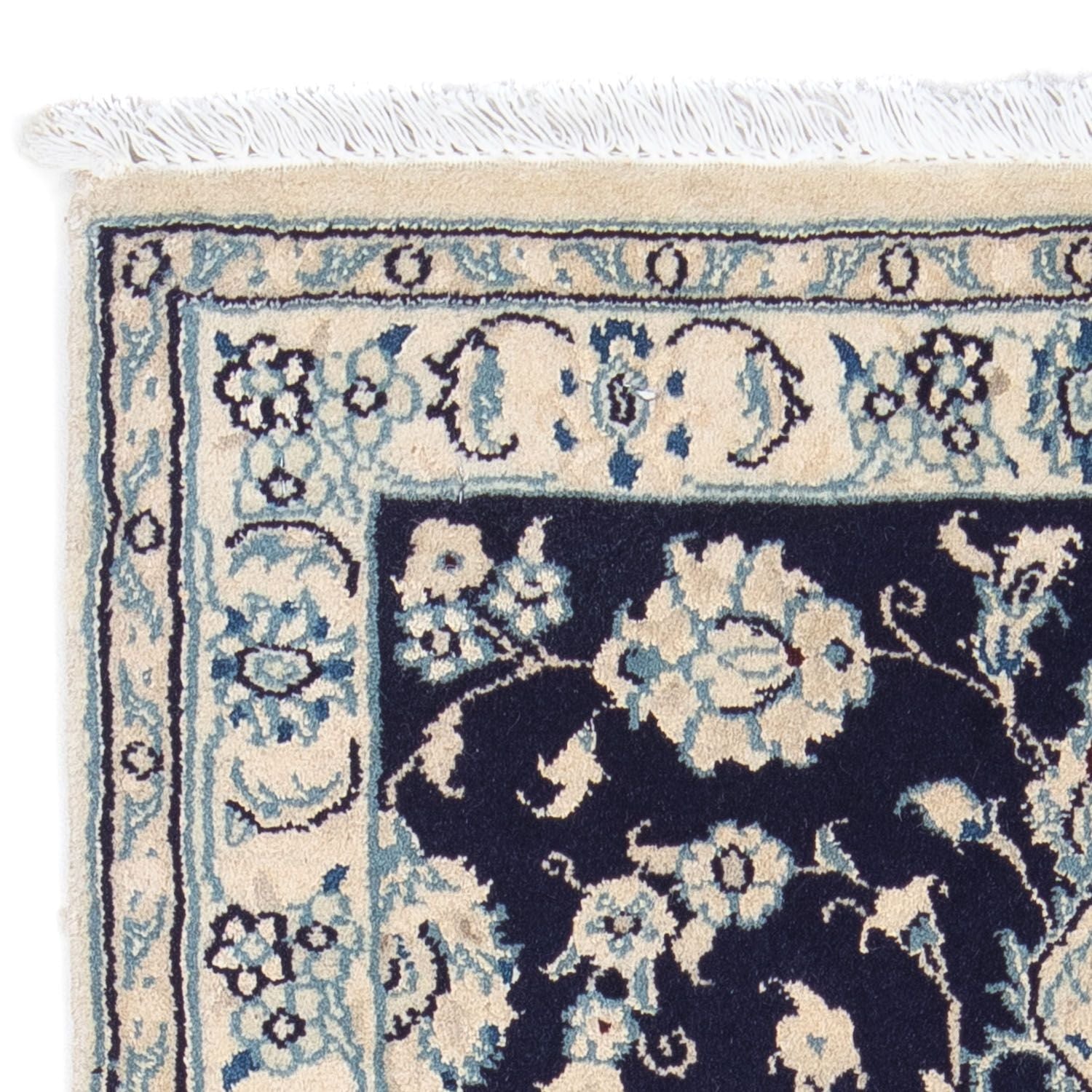 Tappeto Persero - Nain - Reale - 84 x 57 cm - blu scuro