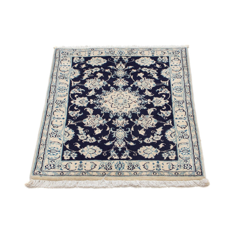 Tappeto Persero - Nain - Reale - 84 x 57 cm - blu scuro