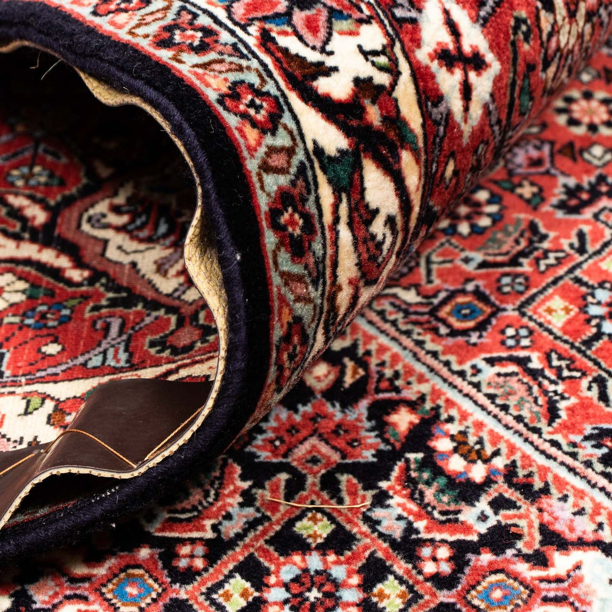 Tappeto Persero - Bidjar - 404 x 298 cm - rosso chiaro