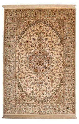 Tappeto Persero - Ghom - 195 x 131 cm - beige