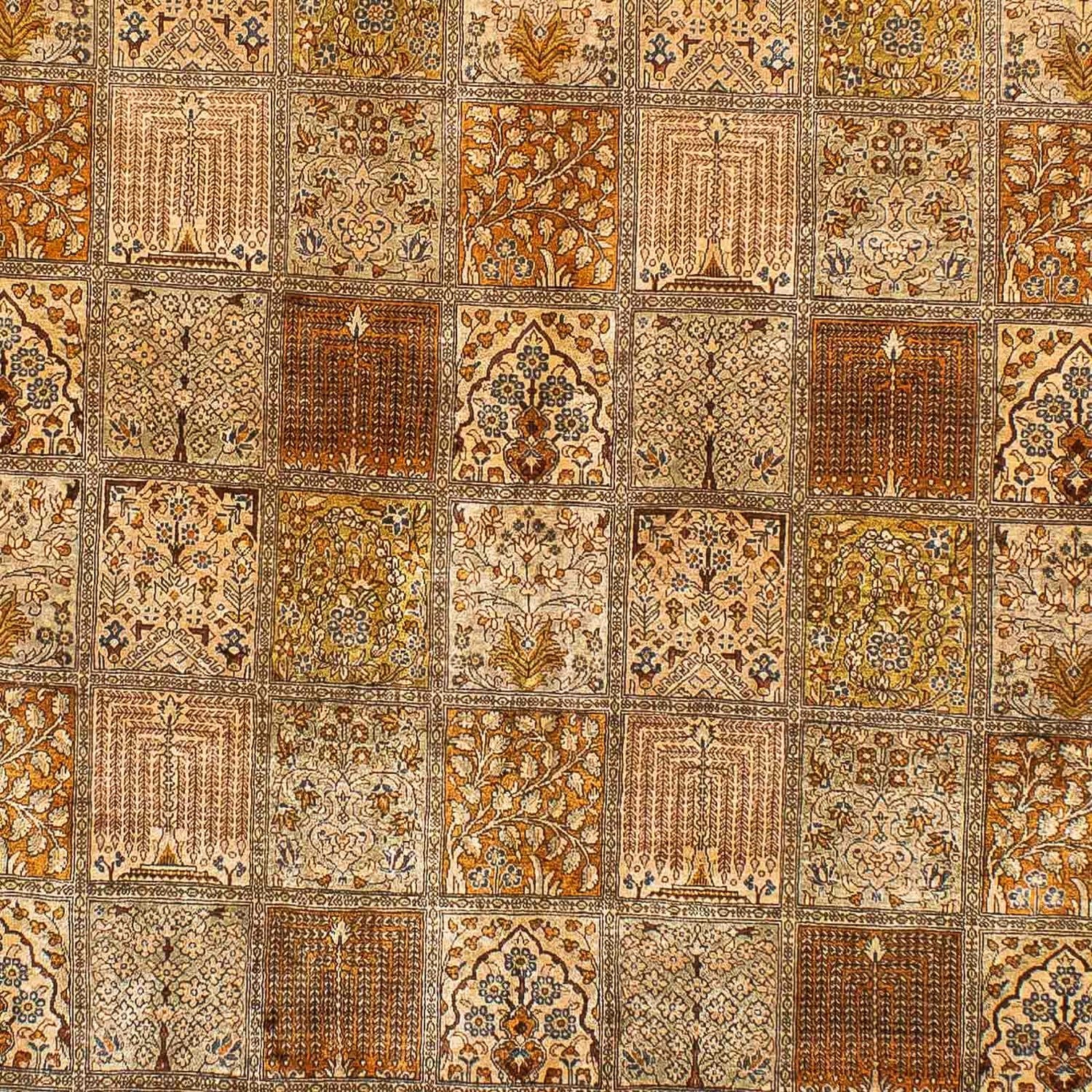 Tappeto di seta - Ghom seta - Premio - 200 x 132 cm - multicolore