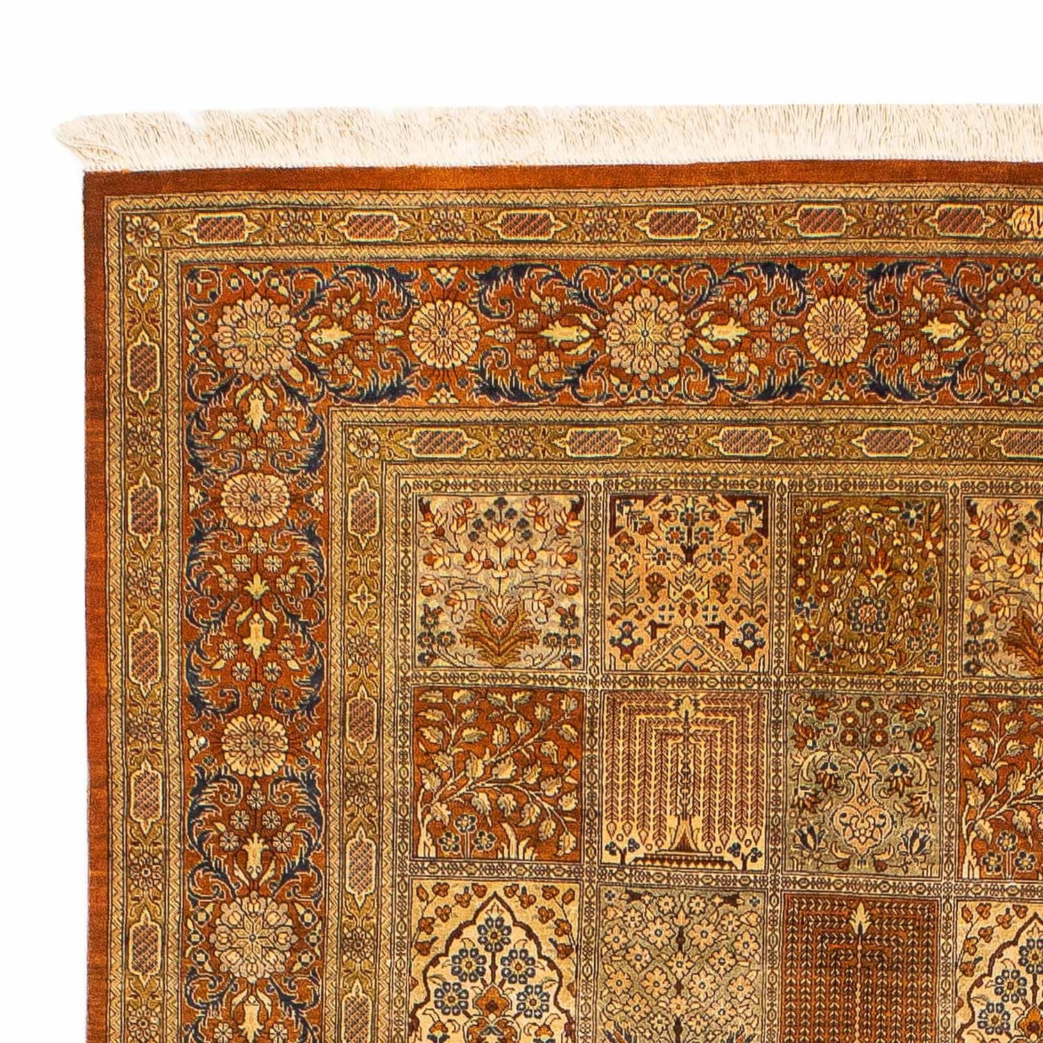 Tappeto di seta - Ghom seta - Premio - 200 x 132 cm - multicolore