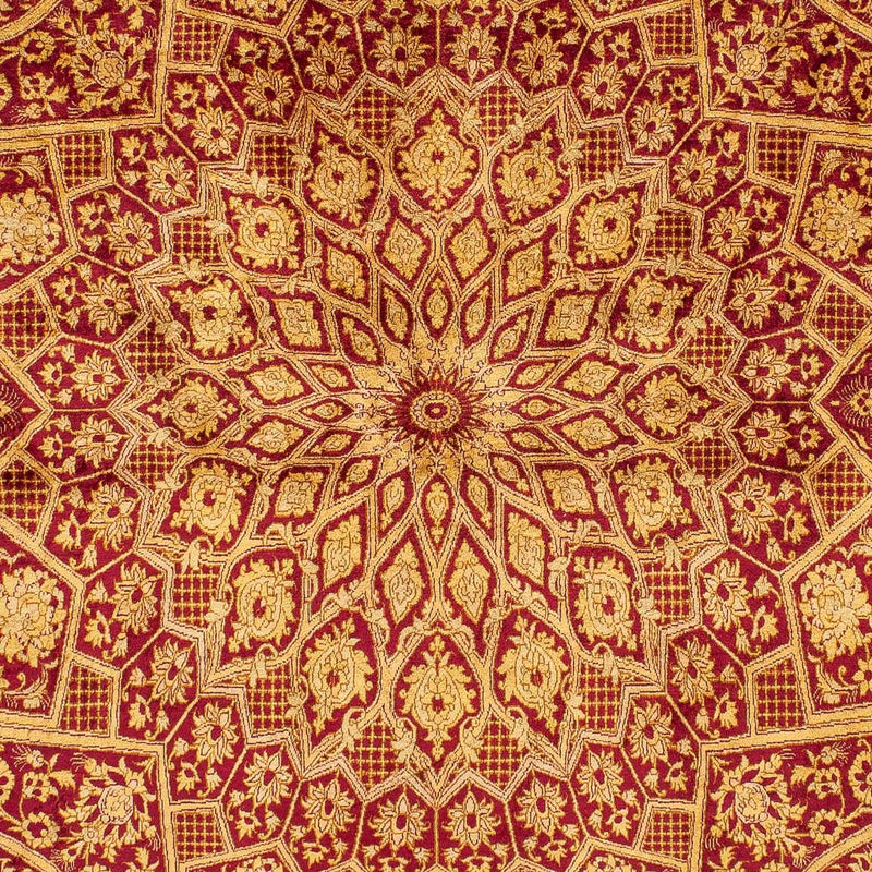 Tappeto di seta - Ghom seta - Premio - 216 x 132 cm - blu scuro