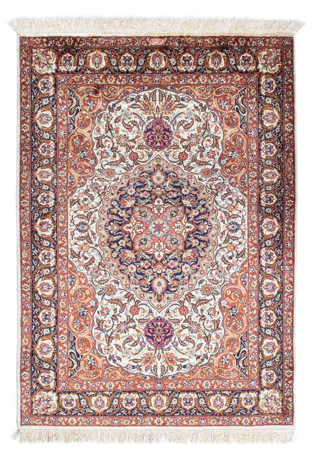 Tappeto Persero - Ghom - 148 x 102 cm - beige