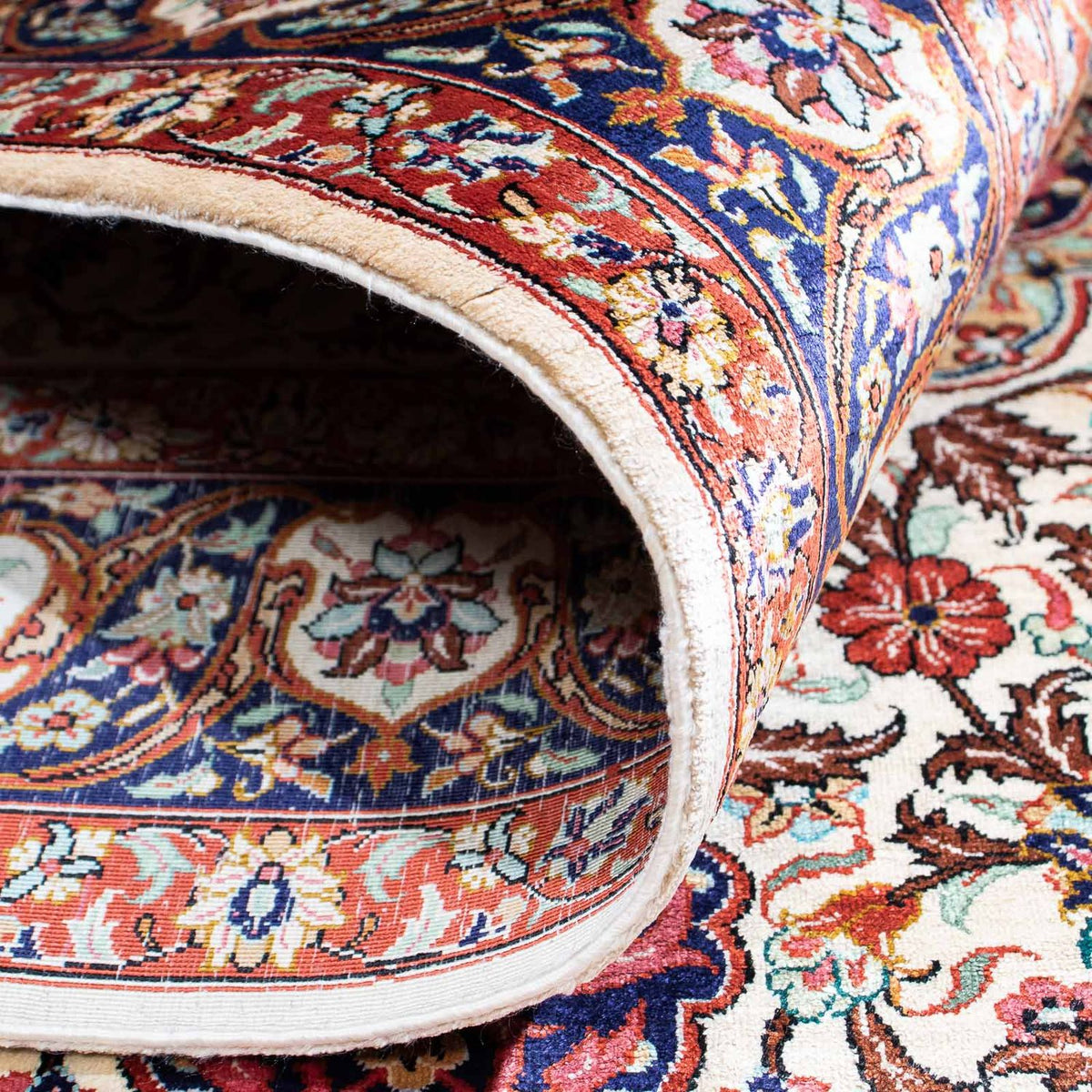 Tappeto Persero - Ghom - 148 x 102 cm - beige