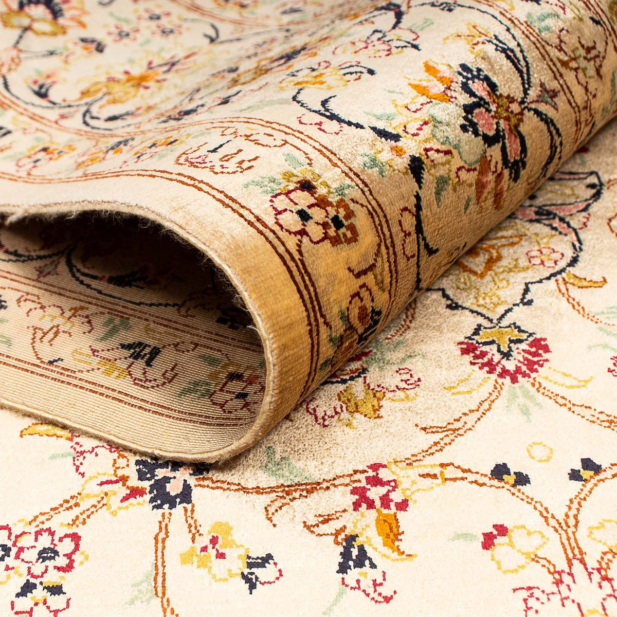 Tappeto Persero - Ghom - 200 x 133 cm - beige