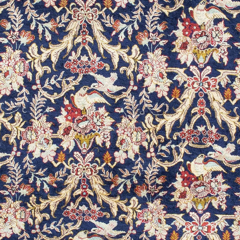 Tappeto Persero - Ghom - 154 x 98 cm - blu scuro