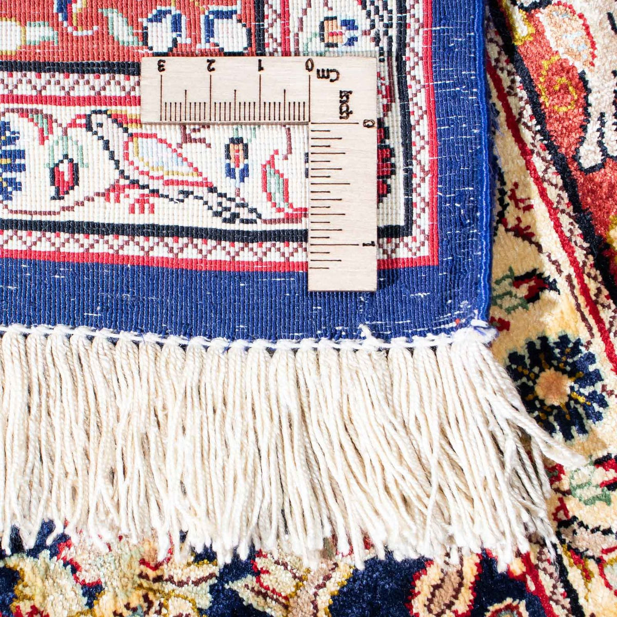 Tappeto Persero - Ghom - 154 x 98 cm - blu scuro