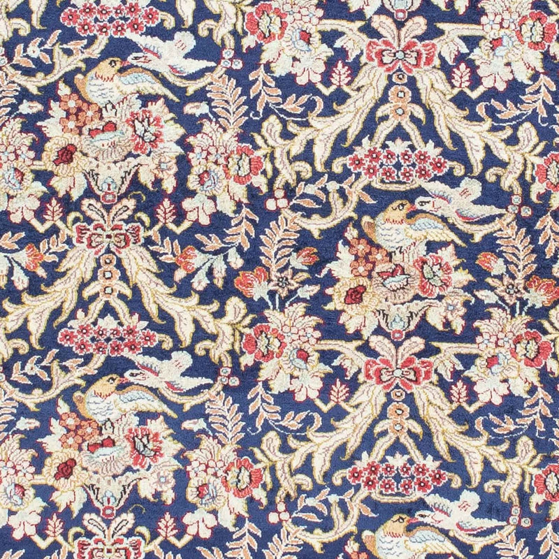 Tappeto Persero - Ghom - 154 x 103 cm - blu scuro