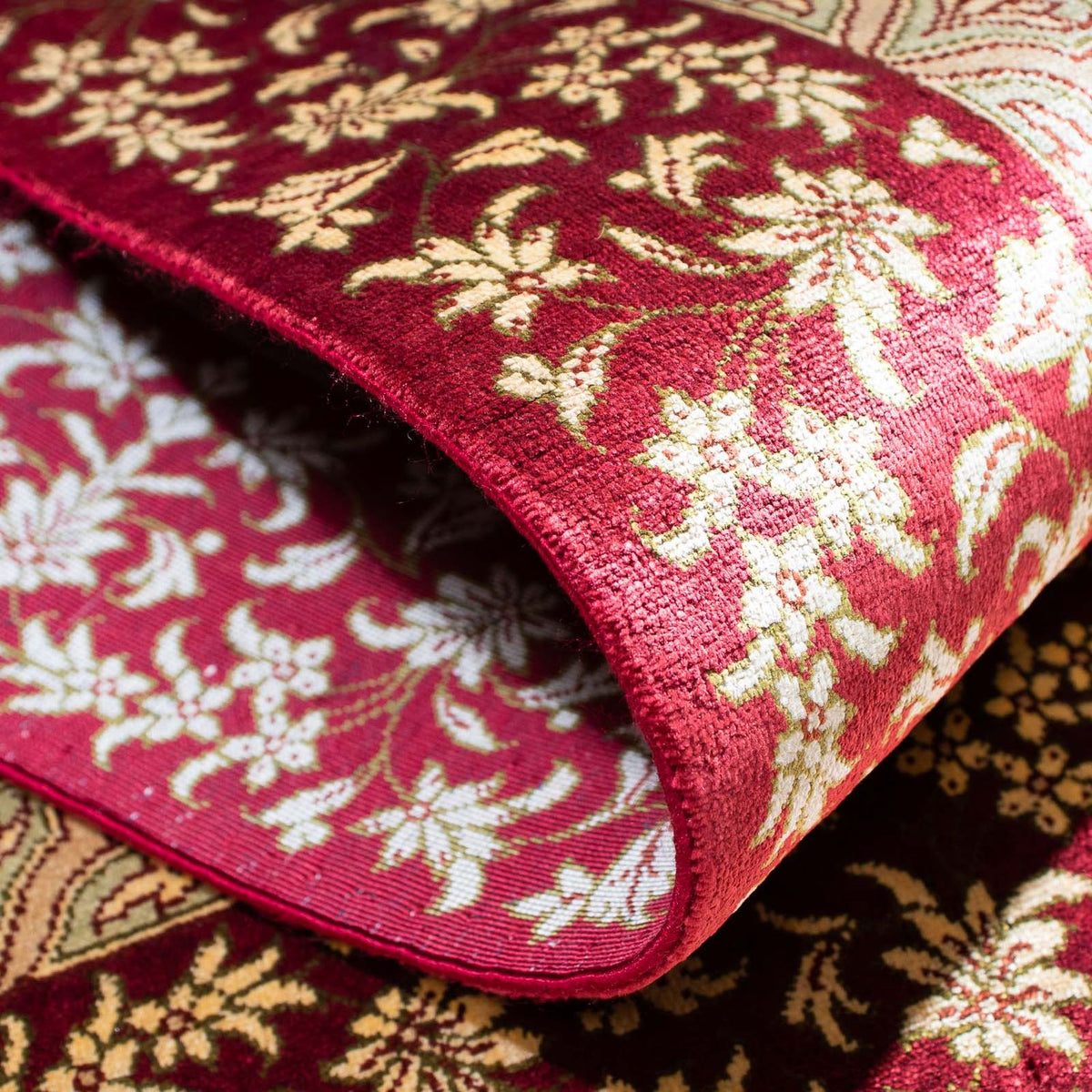 Tappeto Persero - Ghom - 123 x 78 cm - blu chiaro