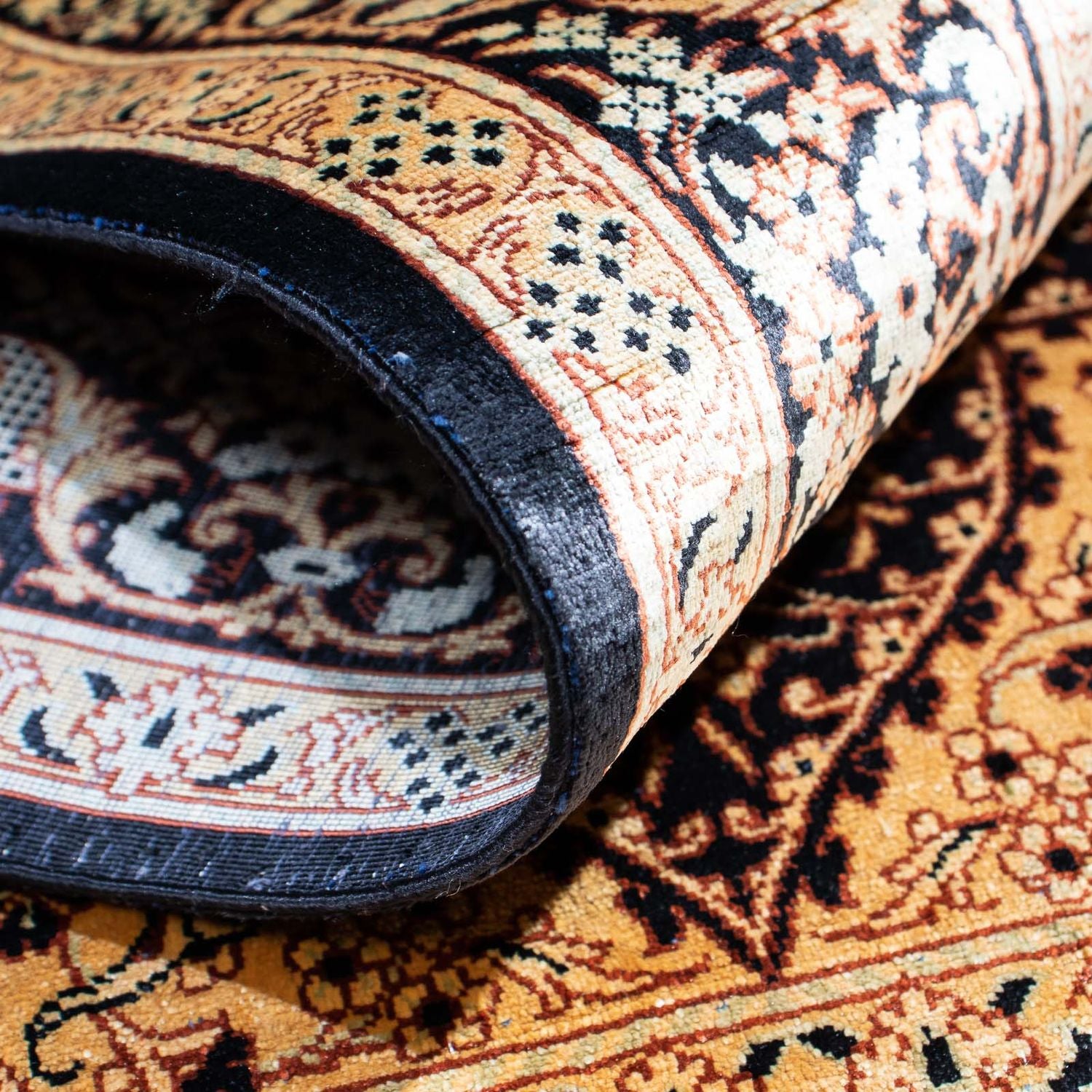 Tappeto Persero - Ghom - 120 x 76 cm - marrone chiaro