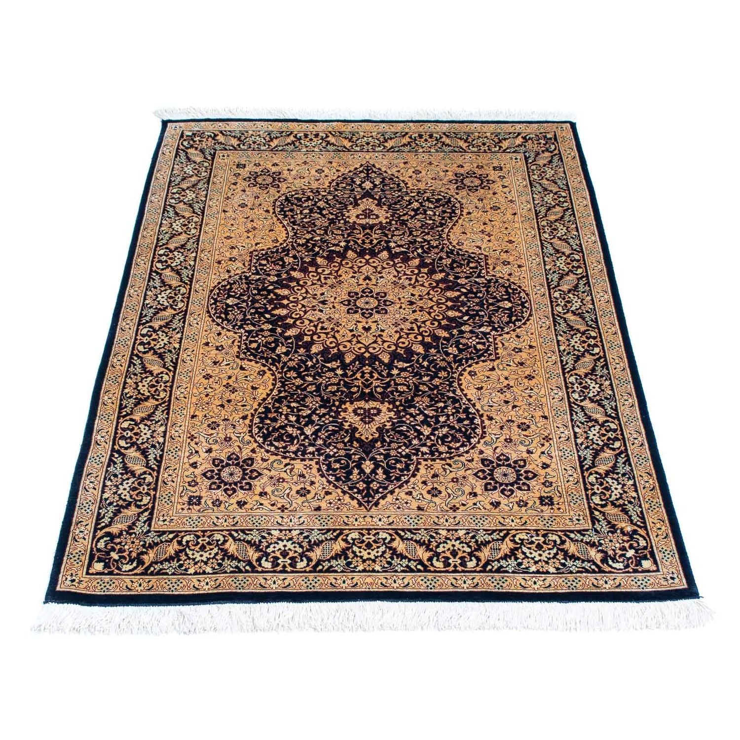Tappeto Persero - Ghom - 120 x 76 cm - marrone chiaro