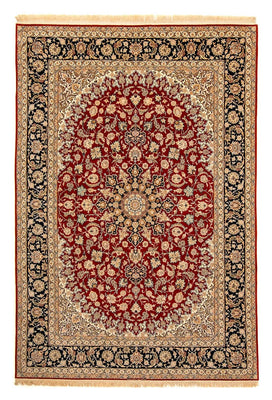 Tappeto Persero - Isfahan - Premio - 357 x 249 cm - rosso scuro