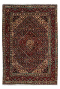 Tappeto Persero - Tabriz - Reale - 300 x 199 cm - rosso scuro