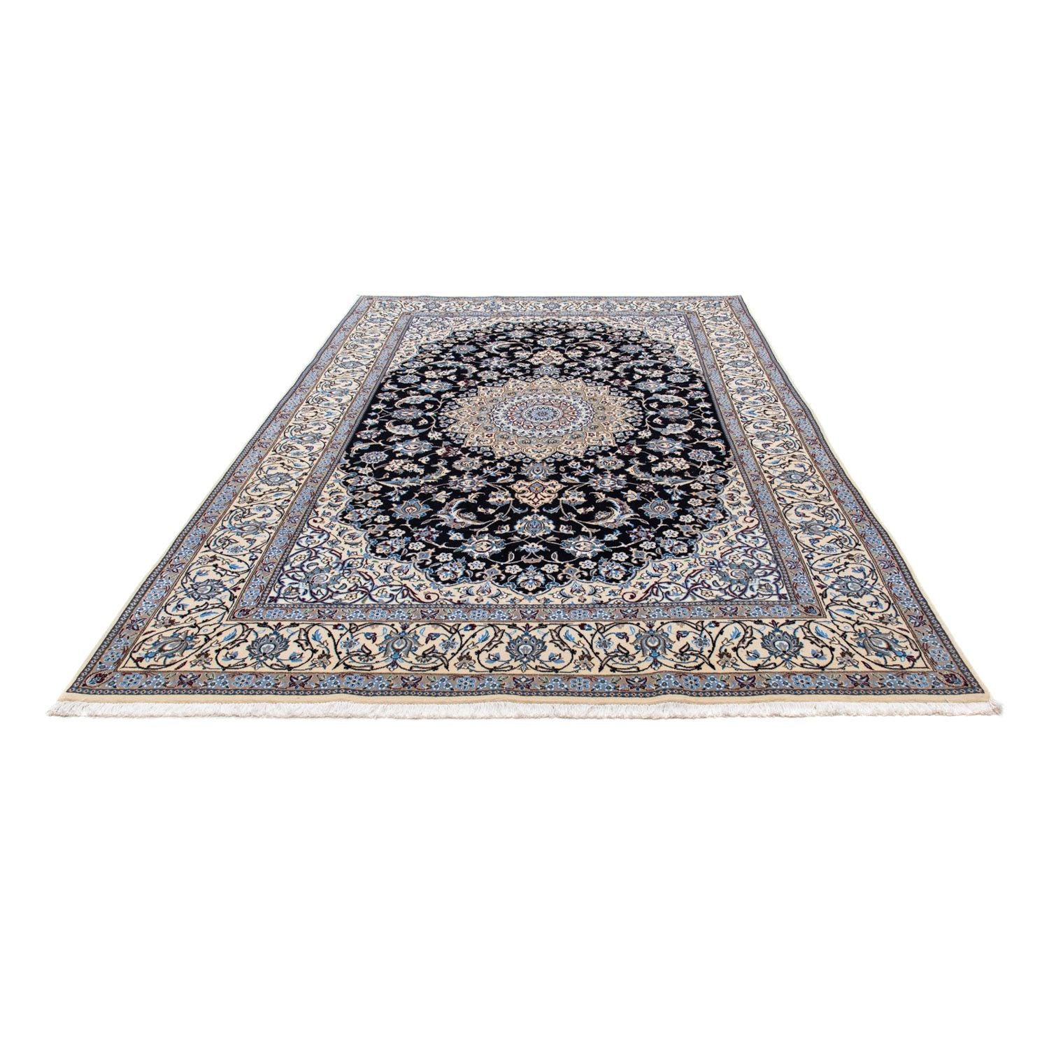 Tappeto Persero - Nain - Reale - 292 x 200 cm - nero