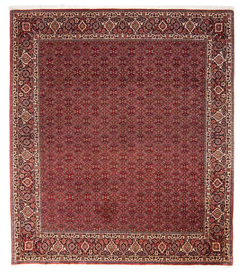 Tappeto Persero - Bidjar - 288 x 256 cm - rosso scuro