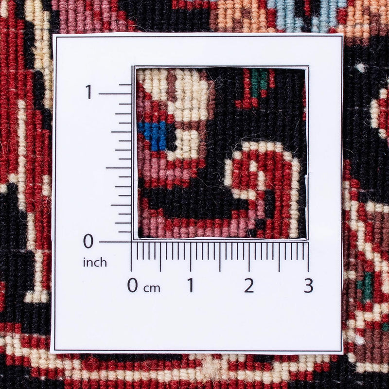 Tappeto Persero - Bidjar - 288 x 256 cm - rosso scuro