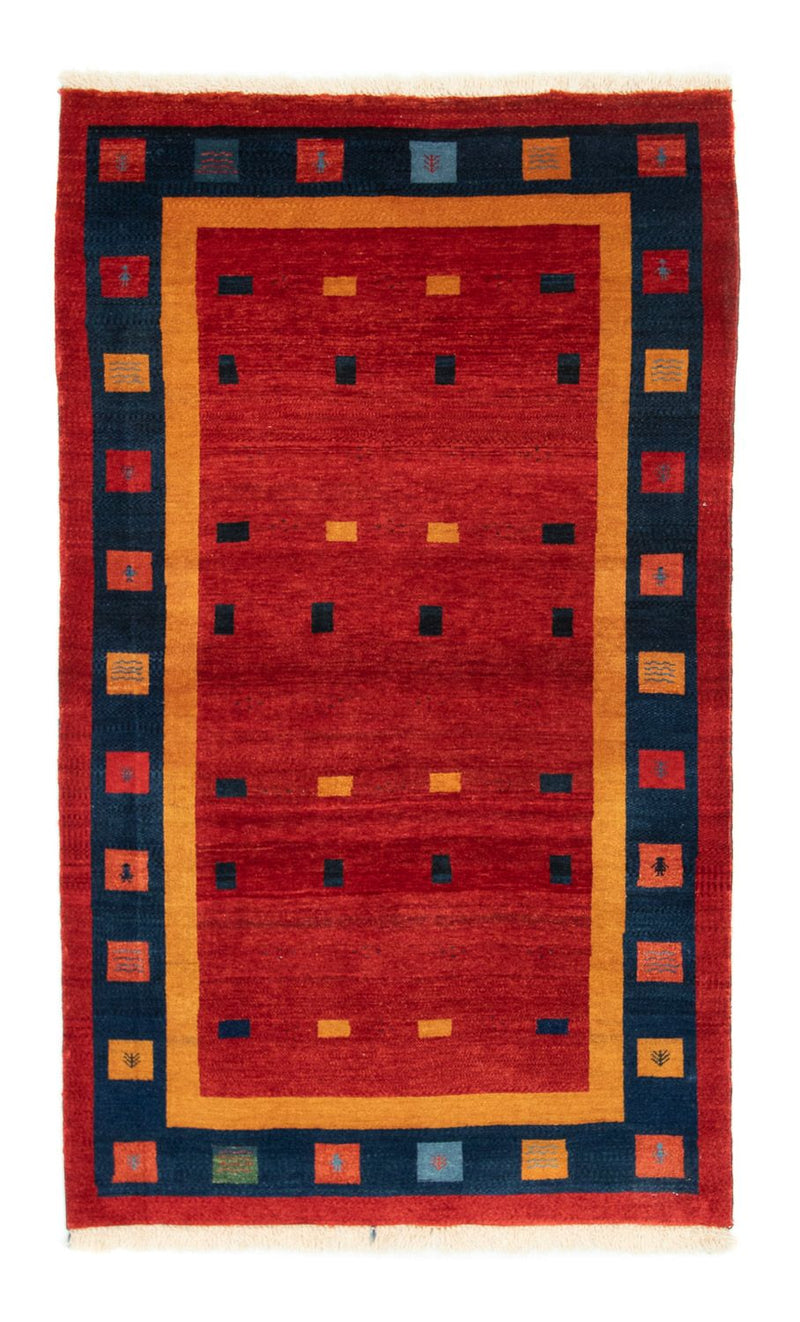 Tappeto corsia Tappeto Gabbeh - Loribaft Persero - 175 x 102 cm - rosso