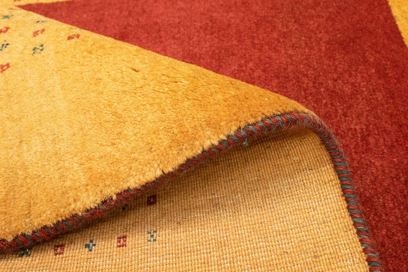 Tappeto Gabbeh - Loribaft Persero - 154 x 114 cm - oro