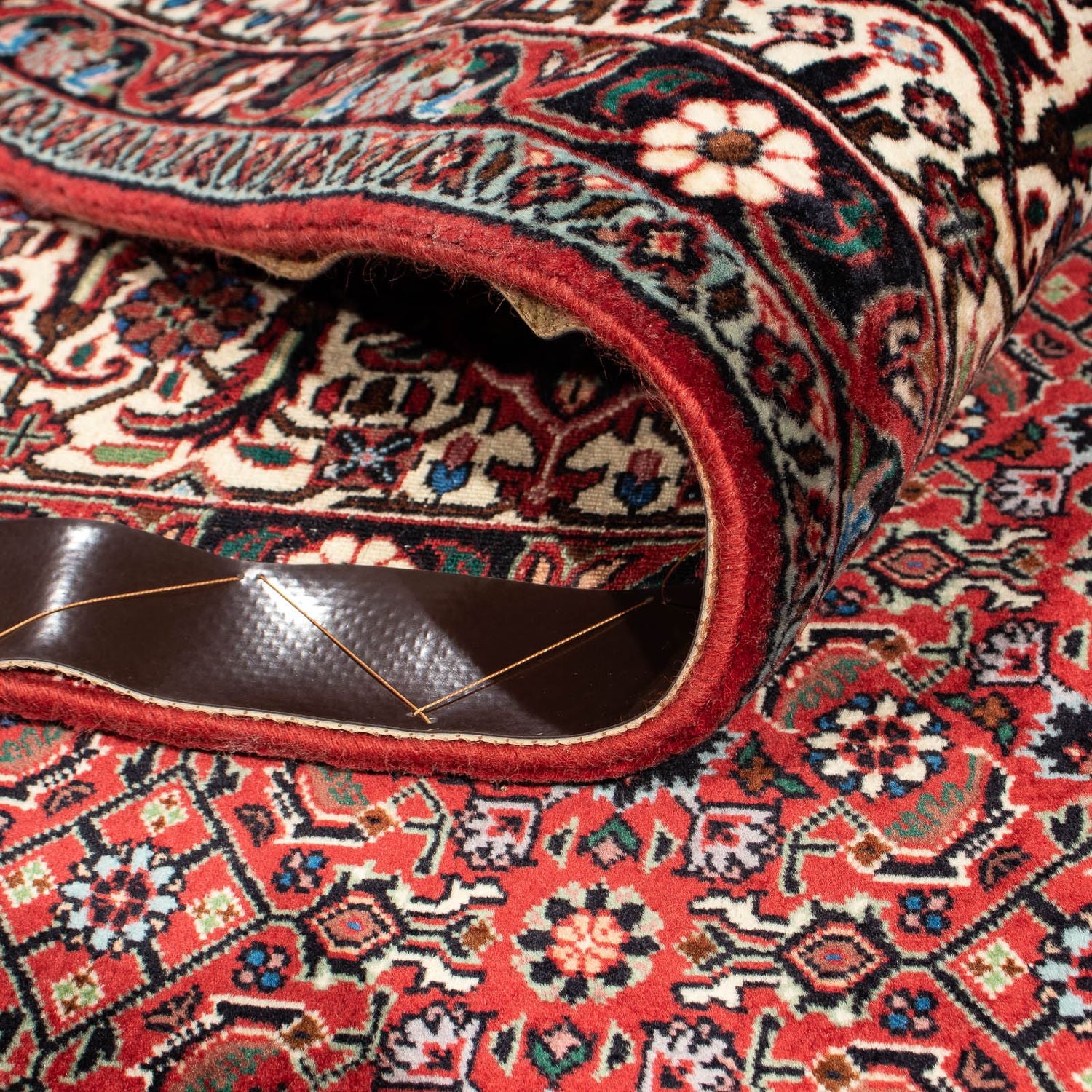 Tappeto Persero - Bidjar - 290 x 203 cm - rosso scuro