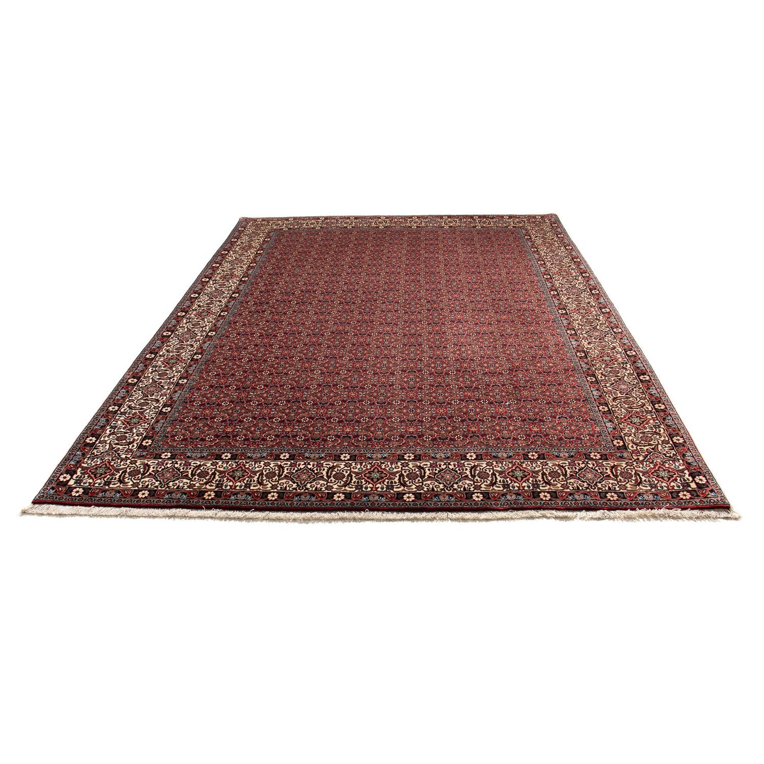 Tappeto Persero - Bidjar - 290 x 203 cm - rosso scuro