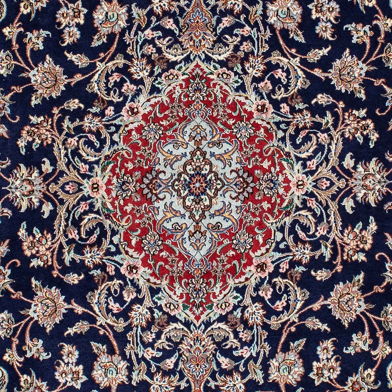 Tappeto Persero - Tabriz - Reale - 198 x 129 cm - blu scuro