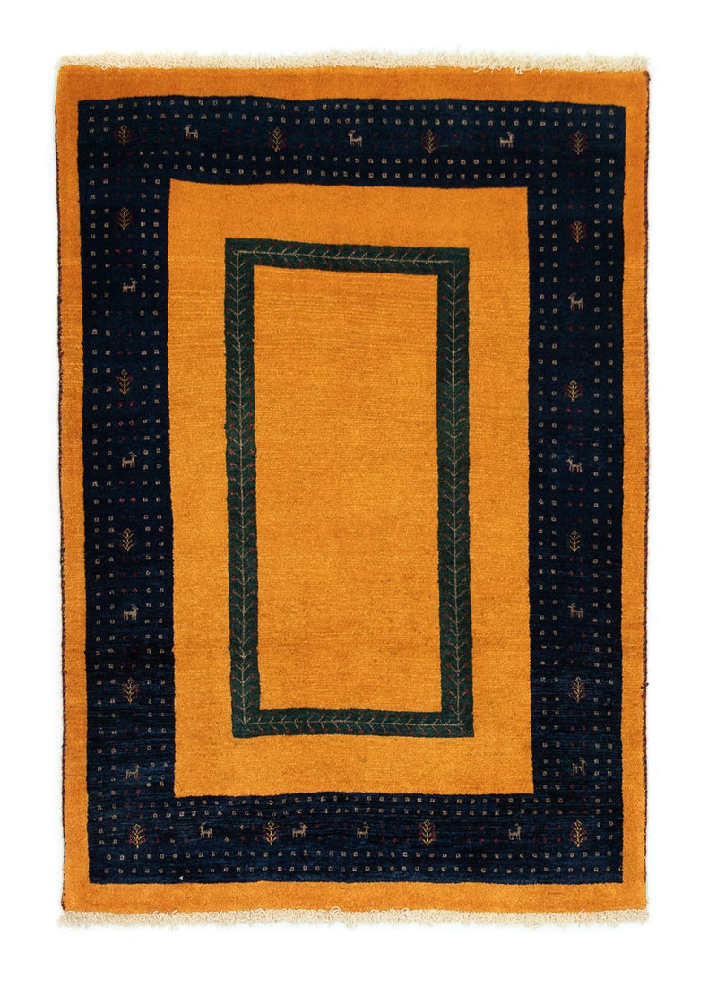 Tappeto Gabbeh - Loribaft Persero - 148 x 100 cm - oro