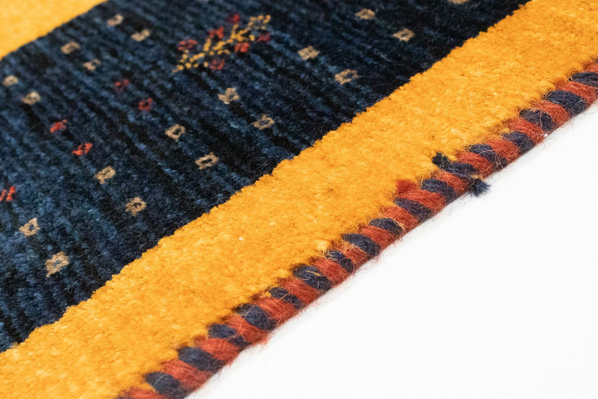 Tappeto Gabbeh - Loribaft Persero - 148 x 100 cm - oro